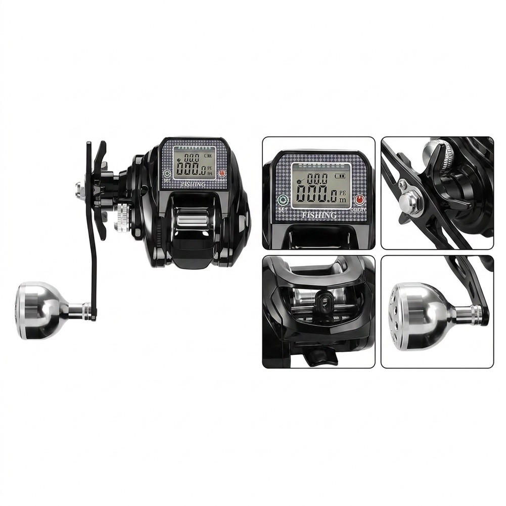 Baitcasting Reel - S200 Digital Baitcasting Reel Delivers Accurate