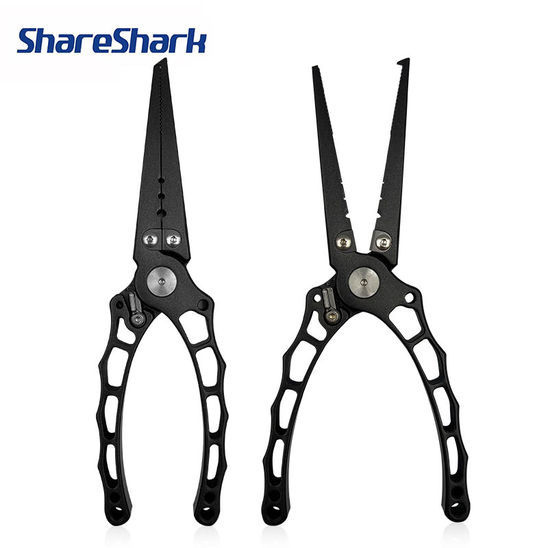 Baitcasting Reel - ShareShark Multifunctional Fishing Pliers Stainless Steel